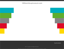 Tablet Screenshot of 1930worldcupmuseum.com